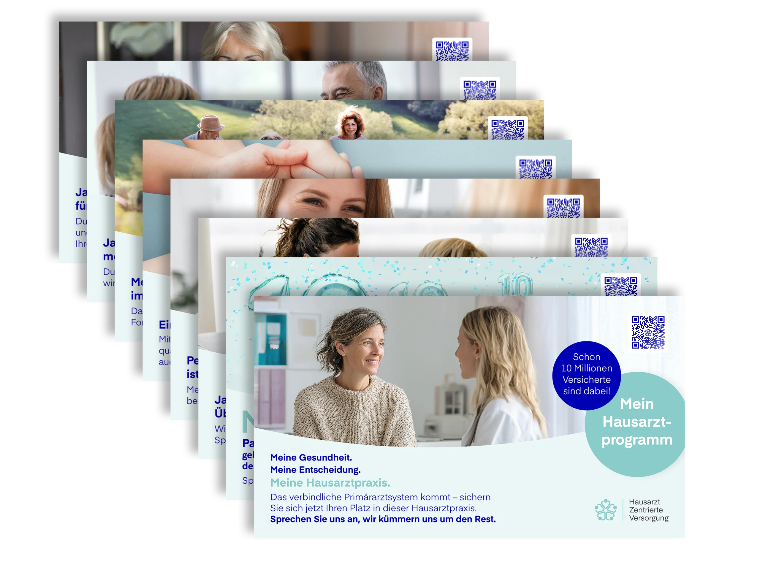 TV-Screens Powermonat für Hausarztpraxis